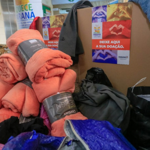 Governo do Paraná lança campanha para arrecadação de roupas e agasalhos