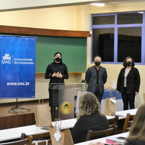 UnC realiza aula inaugural de mestrado em administração