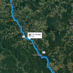 Casal e criança de um ano são resgatados em área isolada no interior de Itaiópolis