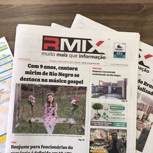 Leitor do Riomafra Mix pode assinar jornal impresso com a conta de energia