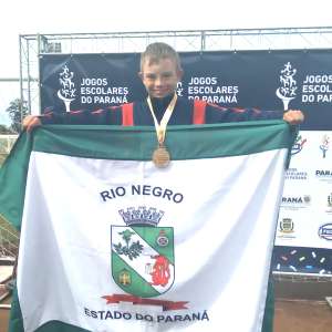 Atleta de Rio Negro representará o Paraná na etapa nacional das Paralimpíadas Escolares