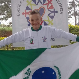 Atleta da Escola Tia Apolônia representa o PR na etapa nacional das Paralimpíadas Escolares
