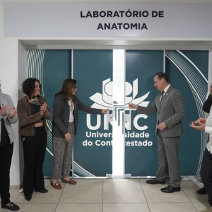 UNC inaugura novo laboratório de anatomia no campus de Mafra