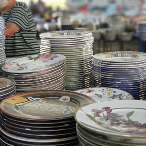 Riomafra terá feira beneficente de louças nos dias 22 e 23 de setembro