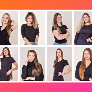 Conheça as candidatas a rainha e princesas da Festa do Boi e Frango Ralados de Itaiópolis