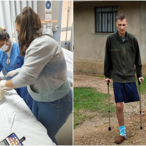 Após ter perna amputada, jovem de 19 anos cria vaquinha para comprar prótese