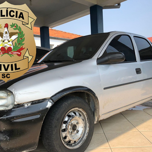 Veículo furtado em Curitiba é recuperado em Itaiópolis