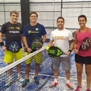 Pádel conquista atletas e começa a ganhar espaço em Riomafra