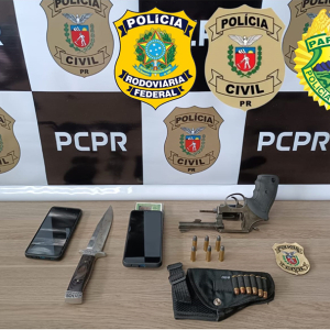 Operação conjunta prende suspeitos de assalto à mão armada em Rio Negro