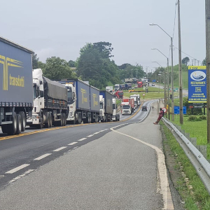 Mafra e Itaiópolis continuam com trechos da BR-116 interditados