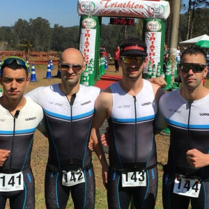 Atletas da região participam de prova de triatlo em Rio do Sul neste domingo
