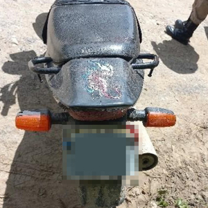 Motocicleta “baixada” é apreendida com placa de outra moto na mesma situação em Mafra