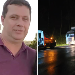 Homem morre atropelado por caminhão de Mafra na BR-116