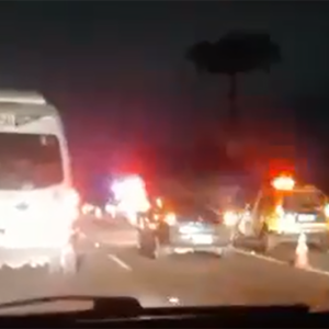 Homem invade pista e morre atropelado por veículo de Mafra na BR-116