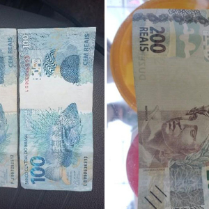 Homem é preso após pagar compras com nota falsa