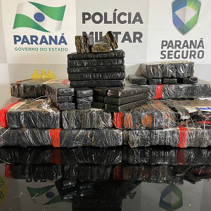 Polícia Militar apreende mais de 100 quilos de drogas em Rio Negro