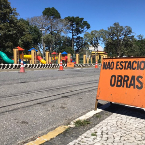 Centro de Rio Negro passará por obras nos próximos três meses