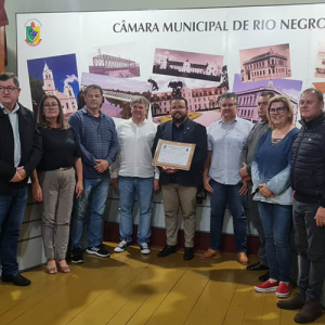 ACI Rio Negro é homenageada pela Câmara com votos de louvor e congratulações