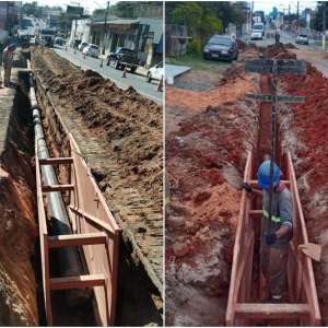 Saiba quais ruas de Mafra receberão obras de esgotamento sanitário em agosto