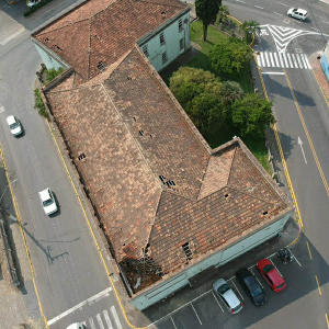 Laudo recomenda demolição da antiga Prefeitura de Mafra; veja fotos
