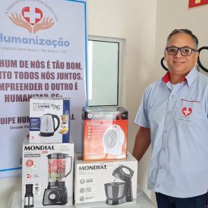 Voluntários do Hospital Bom Jesus promovem evento beneficente e rifa para arrecadar fundos
