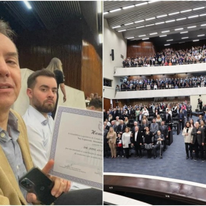Médico rionegrense é homenageado pela Assembleia Legislativa do Paraná