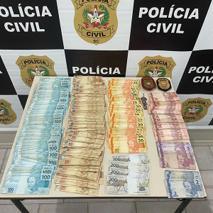 Polícia Civil recupera mais de R$ 18 mil furtados de posto de combustíveis