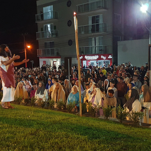 Itaiópolis terá apresentação teatral da Paixão de Cristo