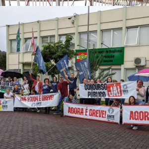 Greve da educação em SC está longe de terminar
