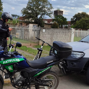 Vigilante patrimonial recupera bicicleta furtada, em Rio Negro