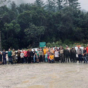 Mais de 300 quilos de lixo são coletados entre Itaiópolis e Santa Terezinha