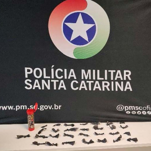 Polícia Militar apreende 29 pedras de crack na área central