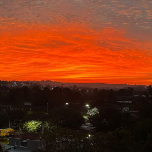 Série de fotos incríveis mostram nascer do sol em diferentes pontos de Riomafra