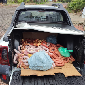 Comércio clandestino de carnes é interditado pela Polícia Civil e Vigilância Sanitária