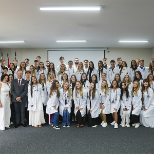 UNC campus Mafra dá início ao curso de medicina com 60 novos estudantes