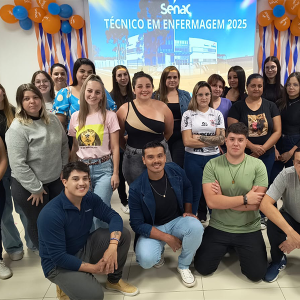Aula inaugural marca início do curso técnico em enfermagem do Senac de Rio Negro